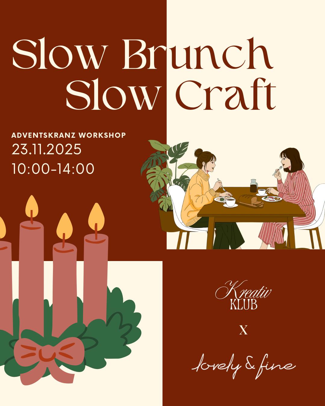 Adventskranz Workshop im lovely & fine