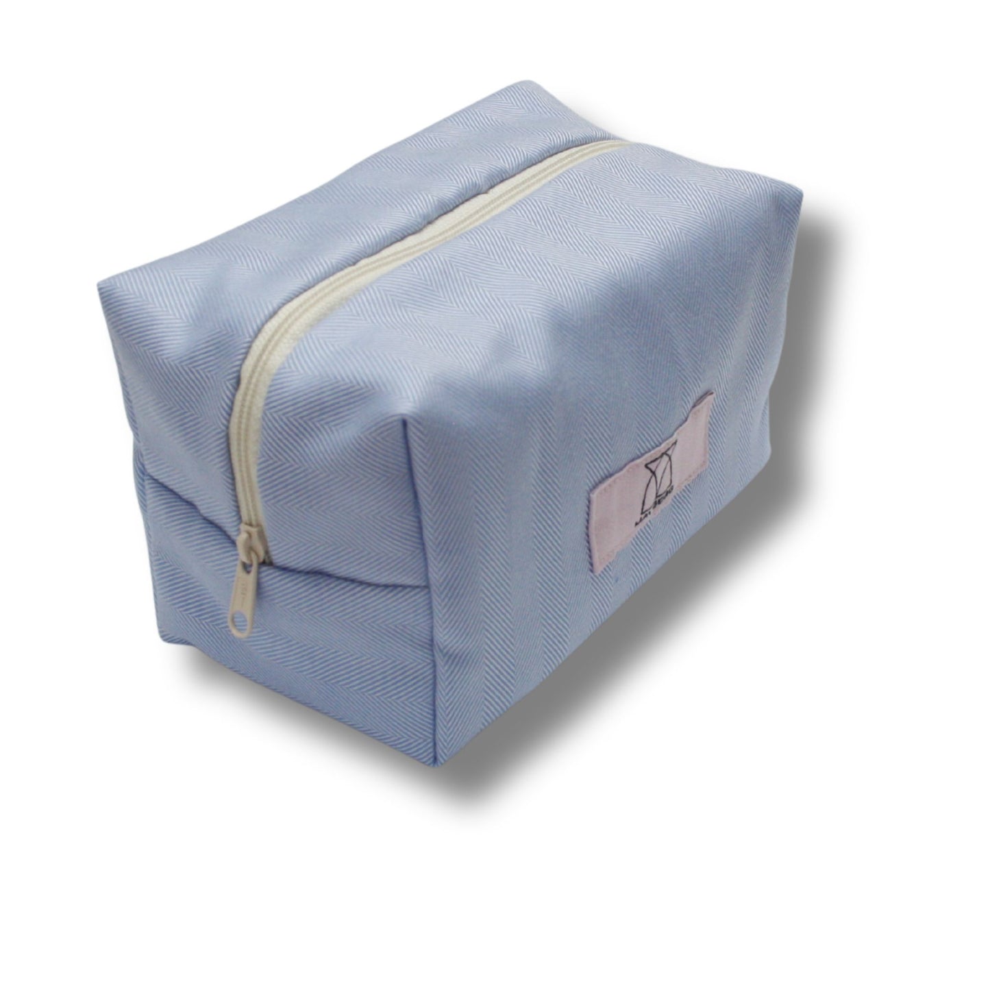 Hemd-Upcycling Beautybag
