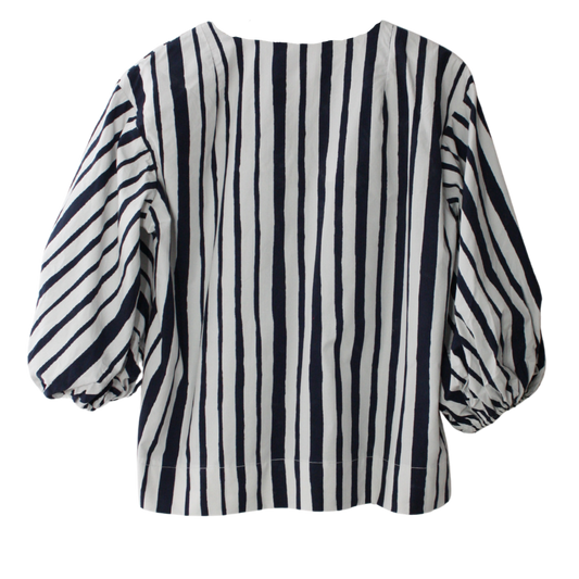 Bluse mit Puffärmel