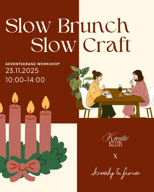 Adventskranz Workshop im lovely & fine