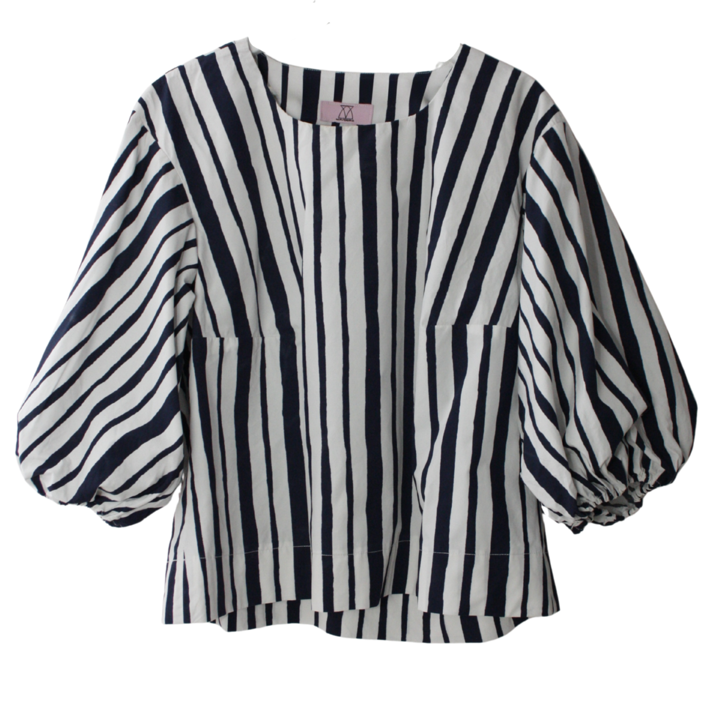 Bluse mit Puffärmel