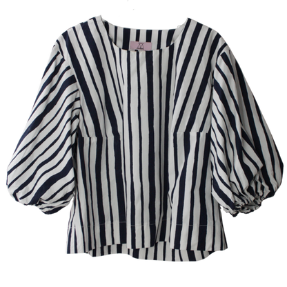 Bluse mit Puffärmel