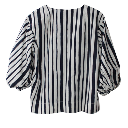 Bluse mit Puffärmel