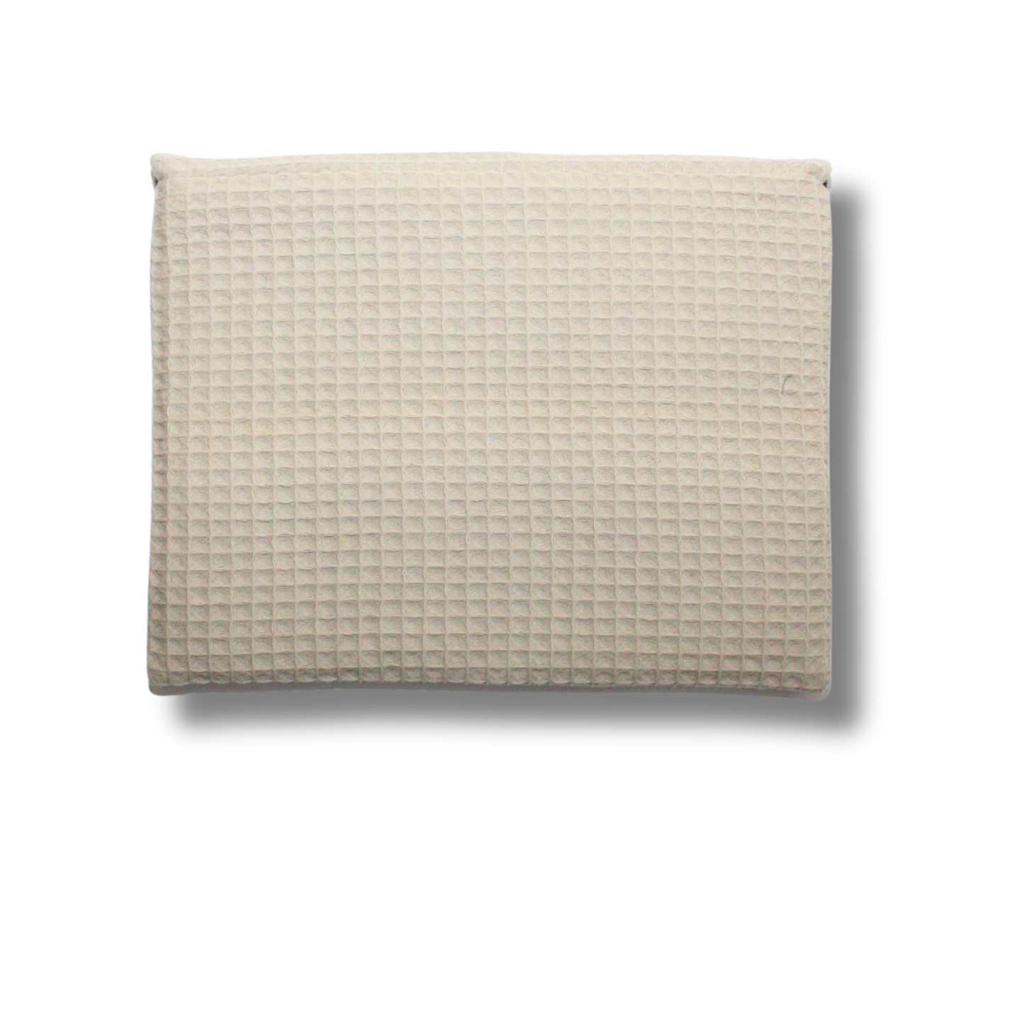 Laptop-/Tablethülle mit Schleife -  Waffelpique beige